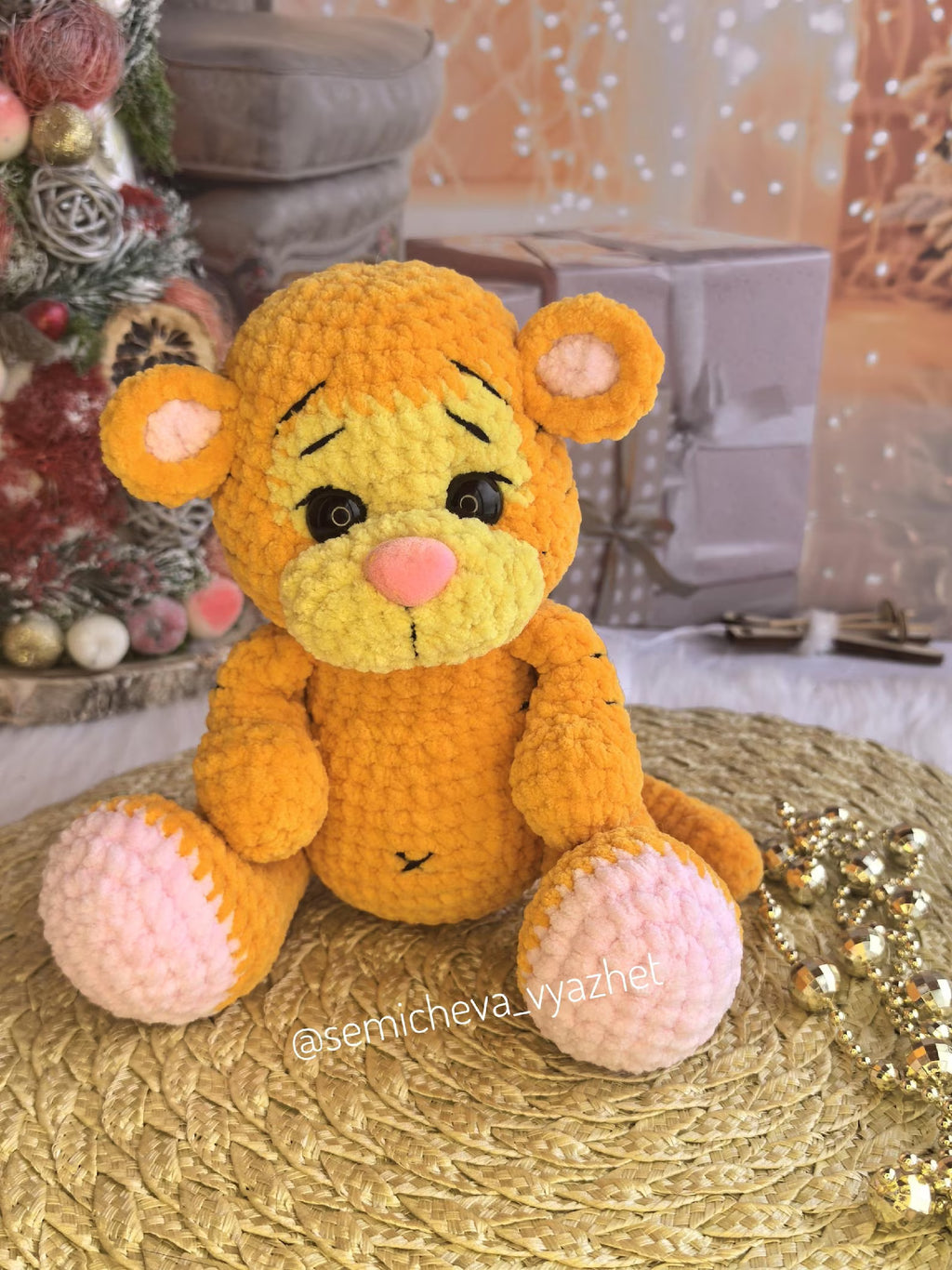 Tiger Crochet Pattern | Plush Amigurumi PDF 🐯