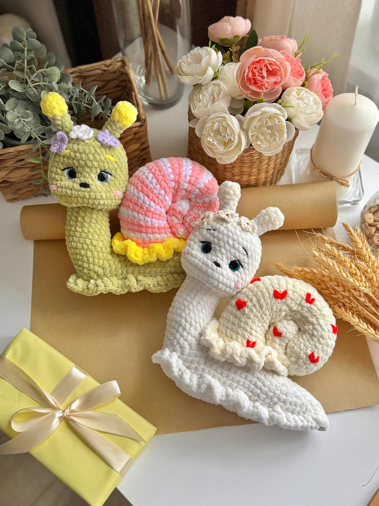 Snail Crochet Pattern PDF