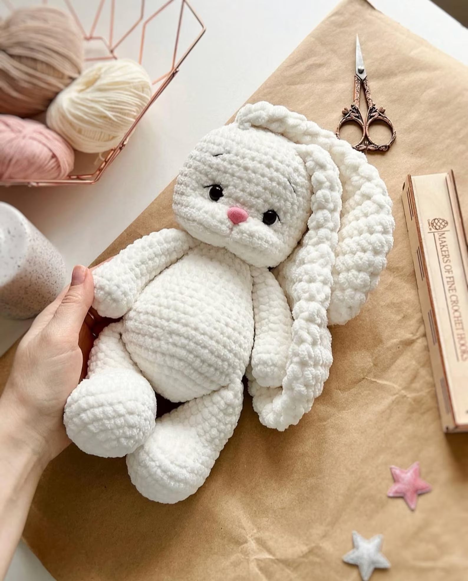 Bunny Crochet PDF Pattern 🐰
