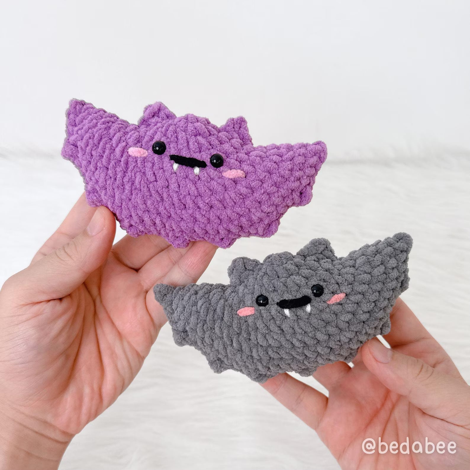 Kawaii Bat Crochet Pattern 🦇💜
