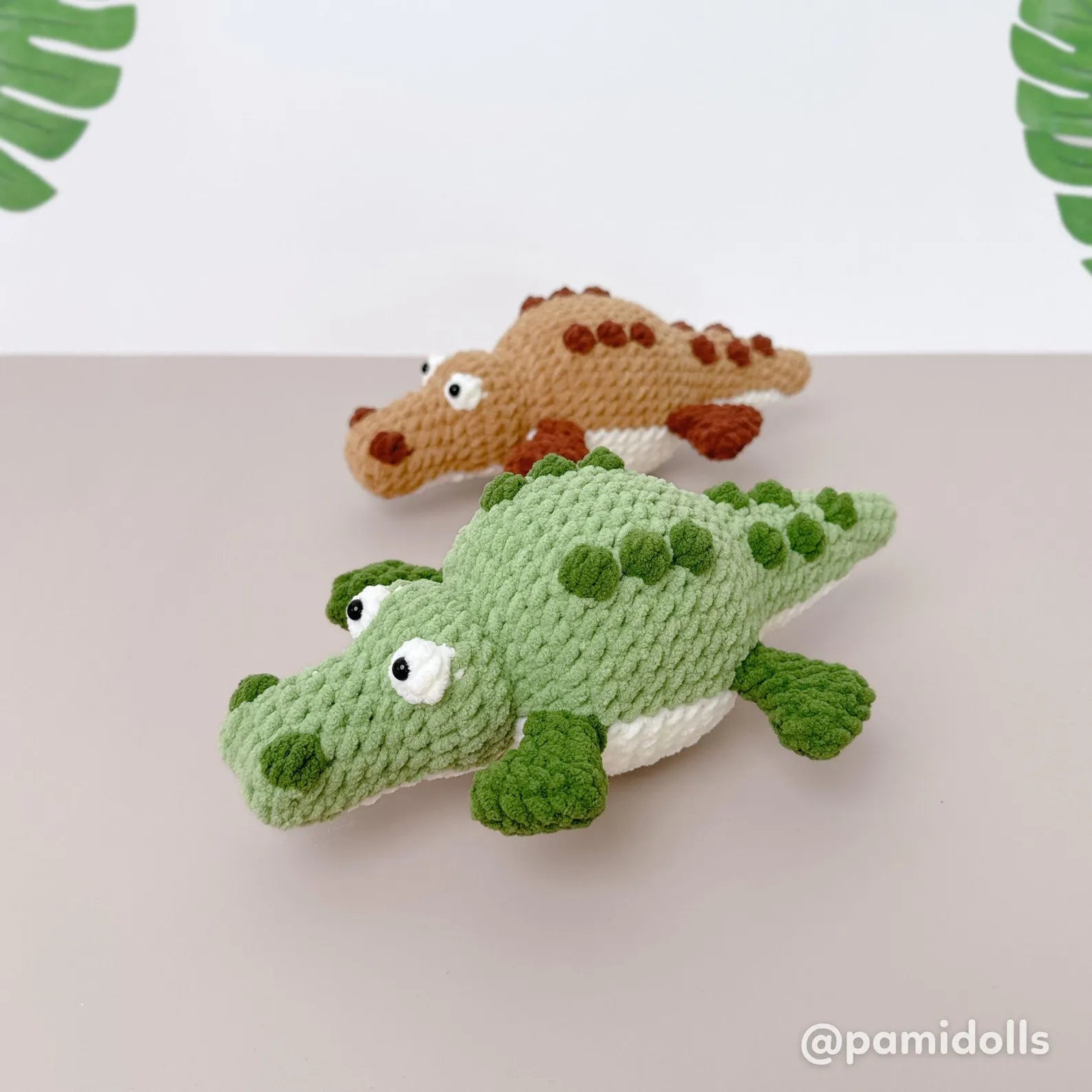 Crocodile Crochet Pattern PDF