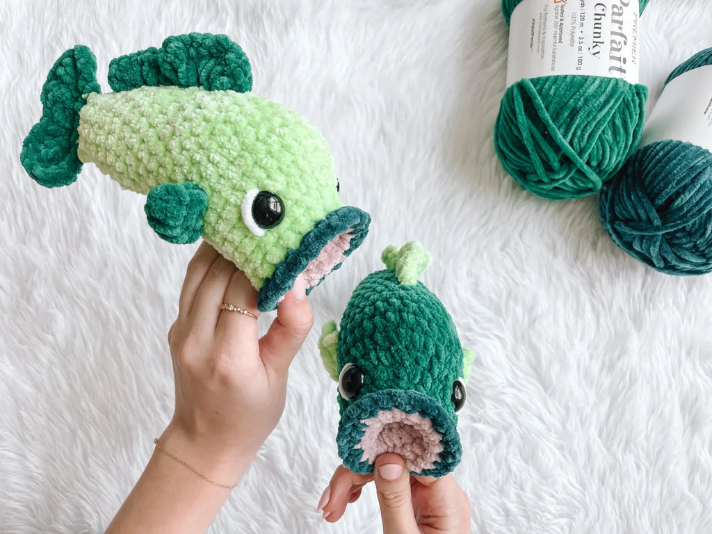 Bass Fish PDF Pattern 🐟🧶