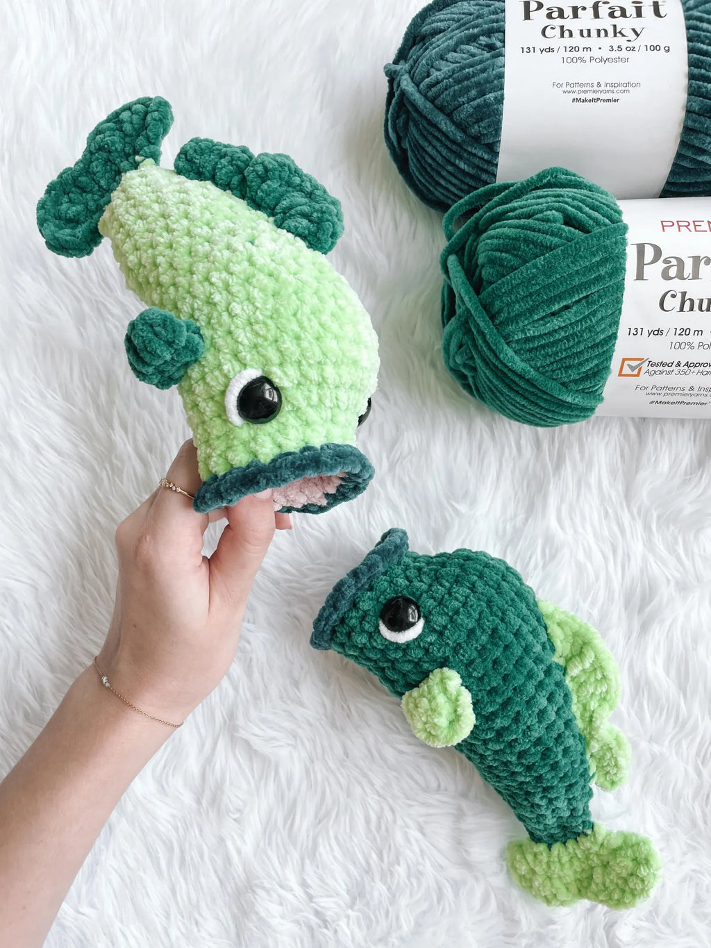 Bass Fish PDF Pattern 🐟🧶