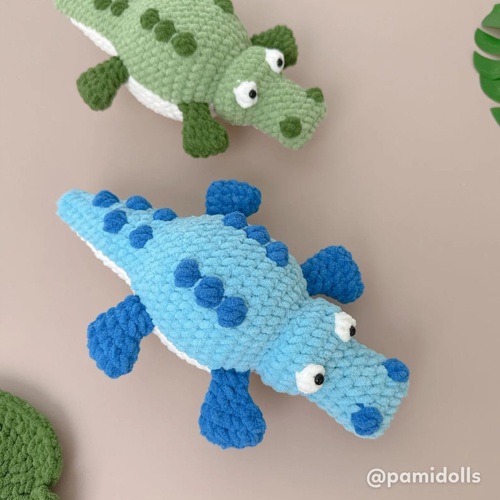 Crocodile Crochet Pattern PDF