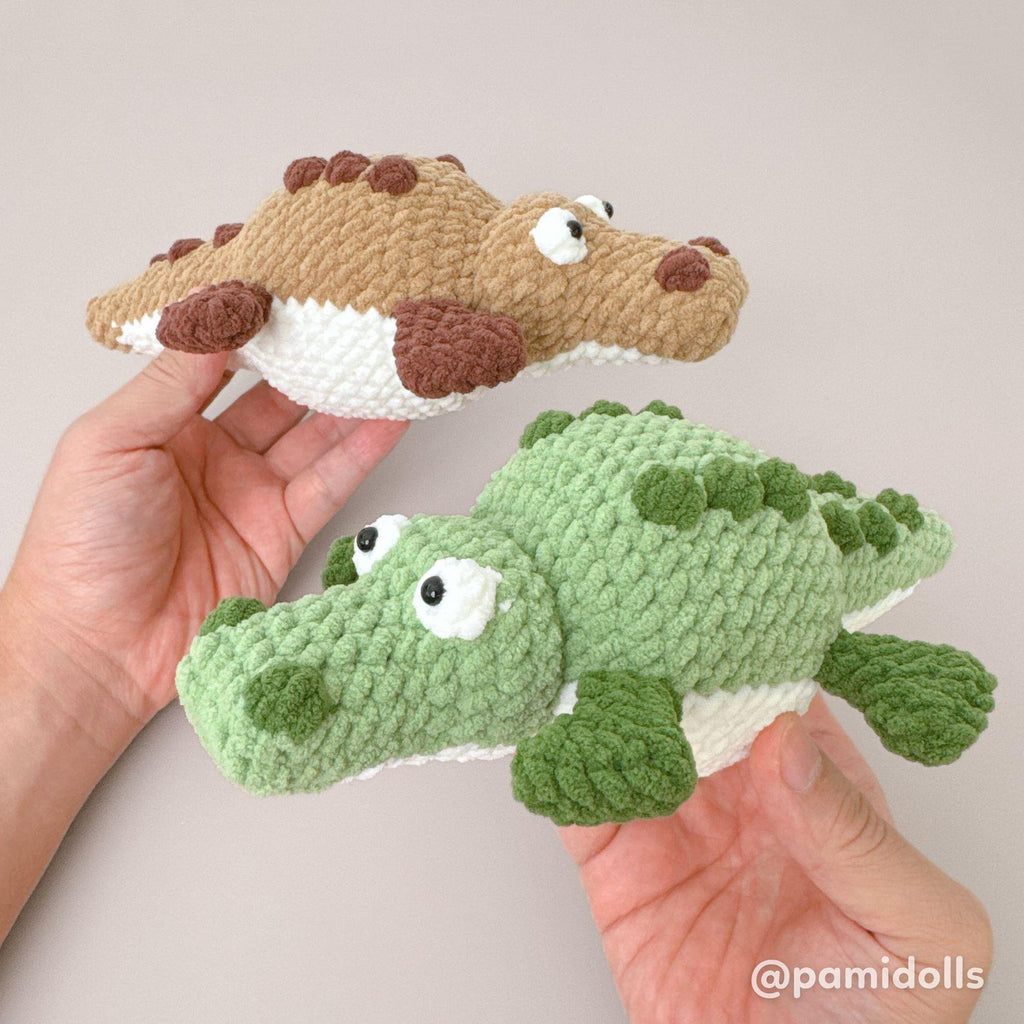 Crocodile Crochet Pattern PDF