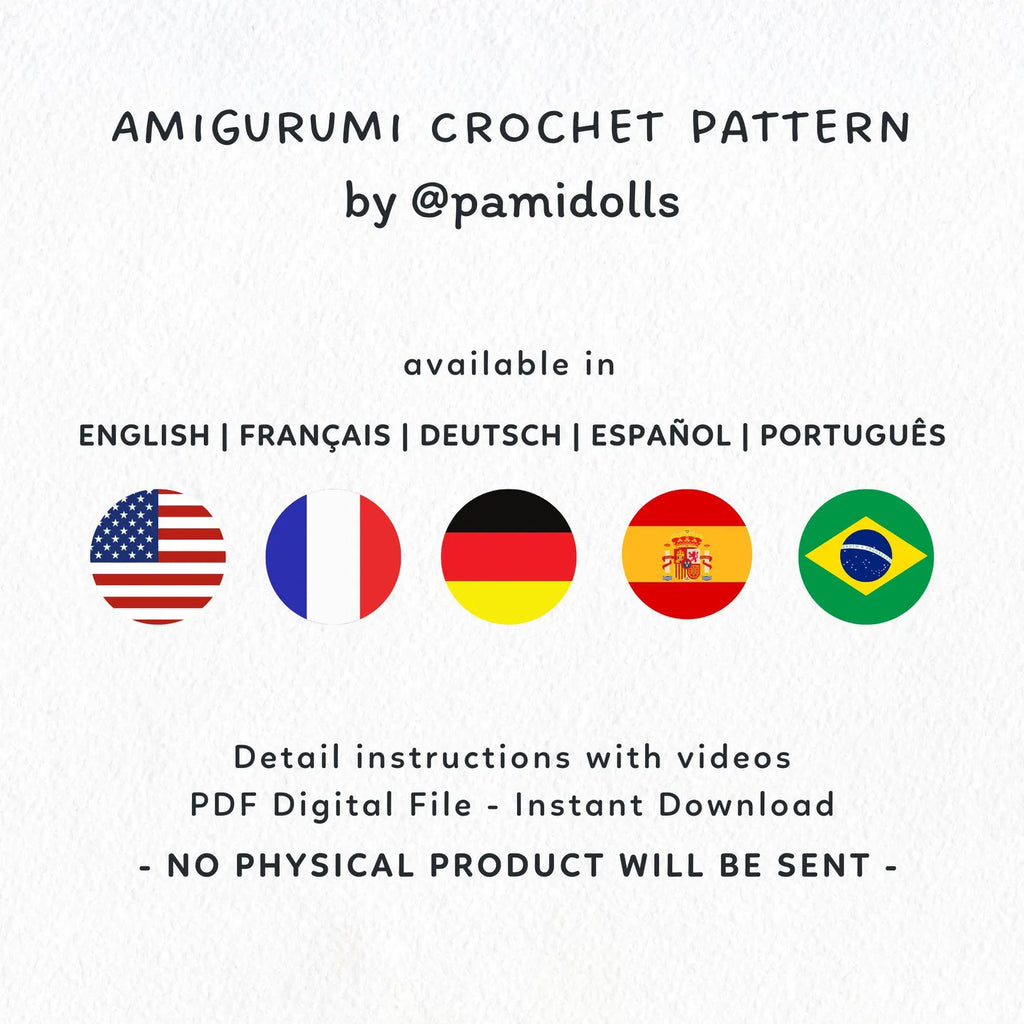 Crocodile Crochet Pattern PDF
