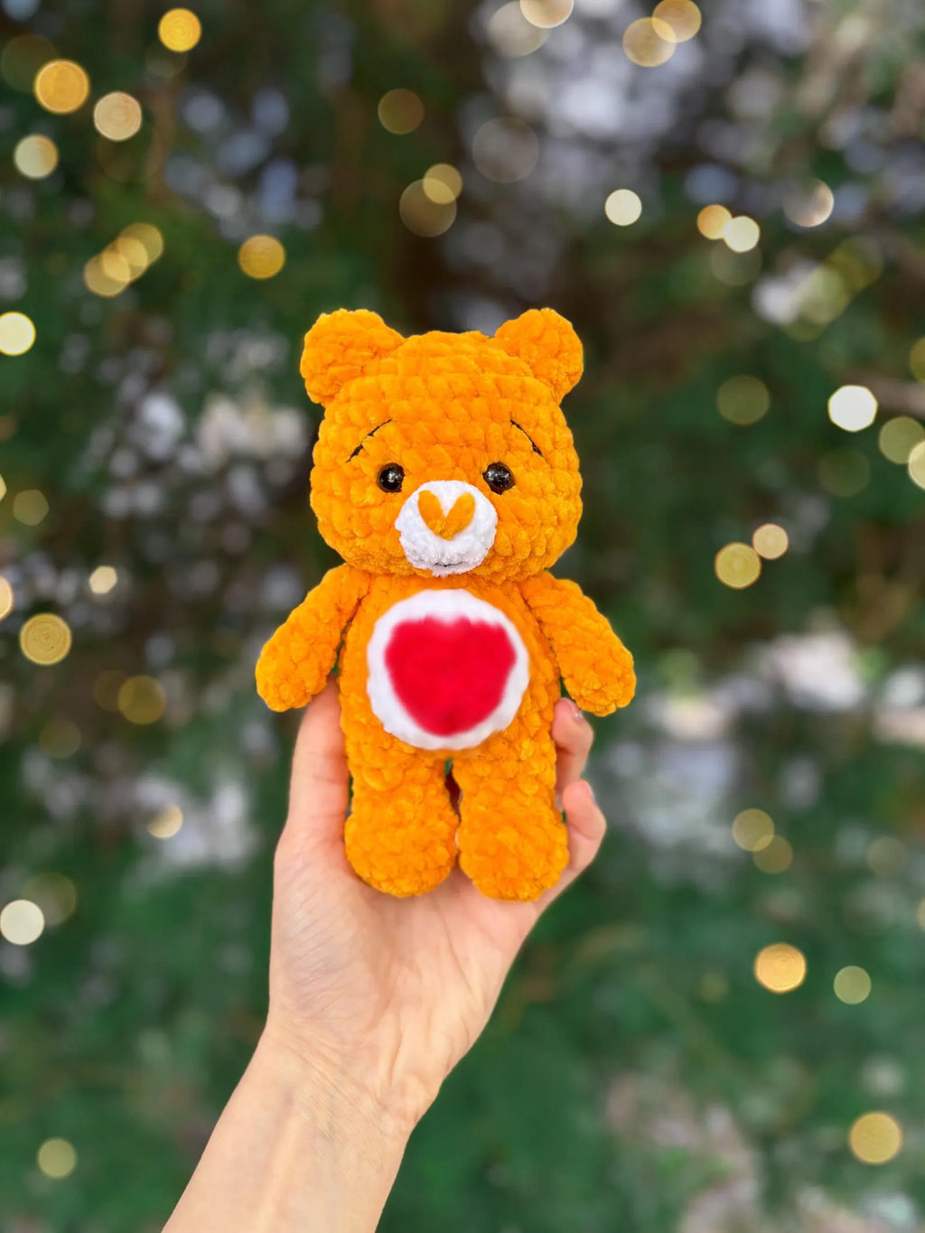Rainbow Teddy Crochet PDF 🧸🌈💖