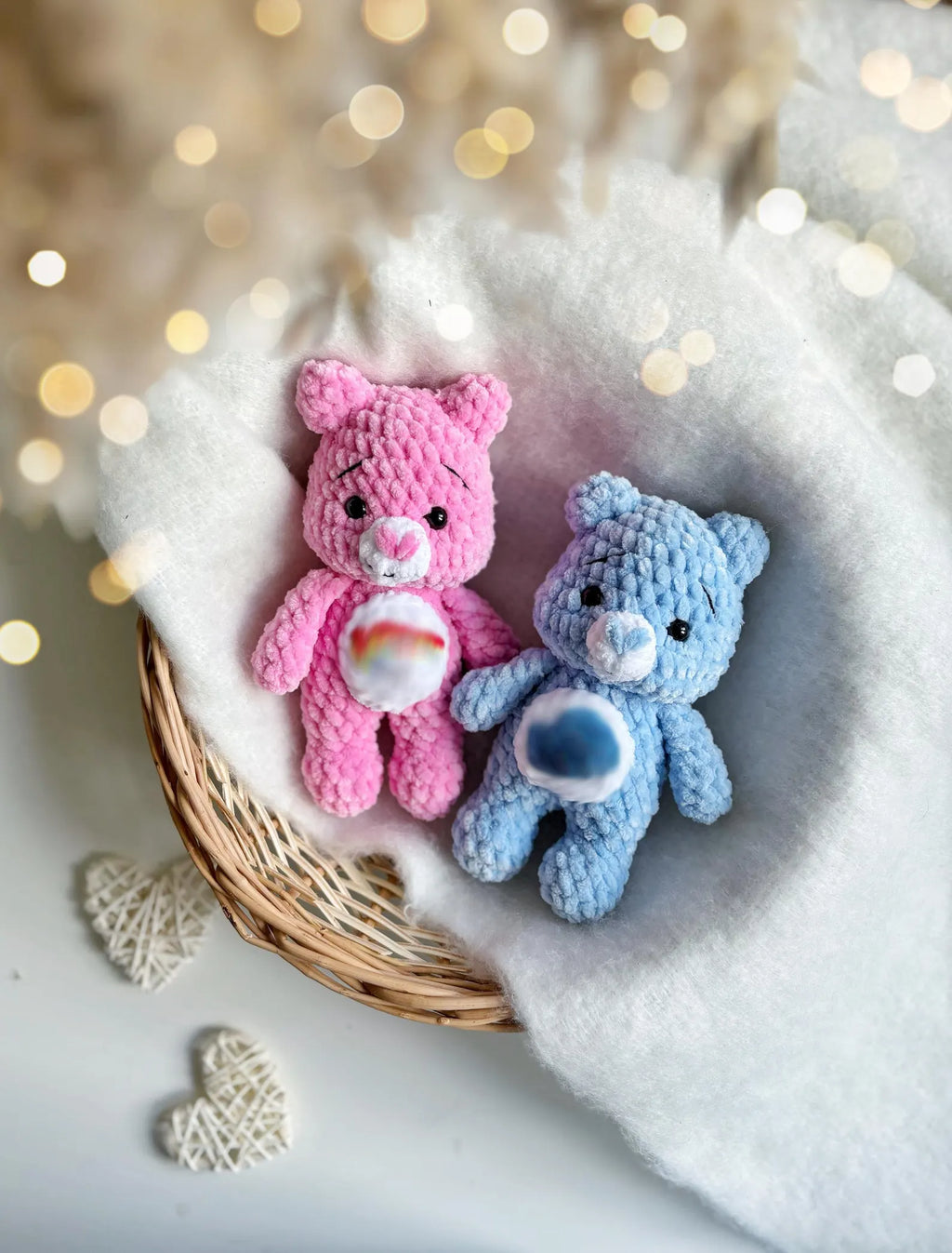 Rainbow Teddy Crochet PDF 🧸🌈💖