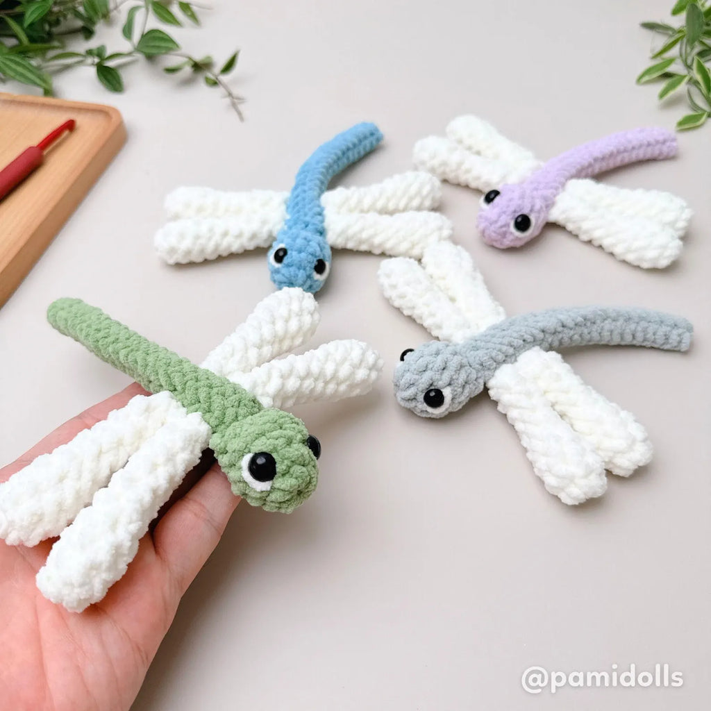 No-Sew Dragonfly Pattern PDF