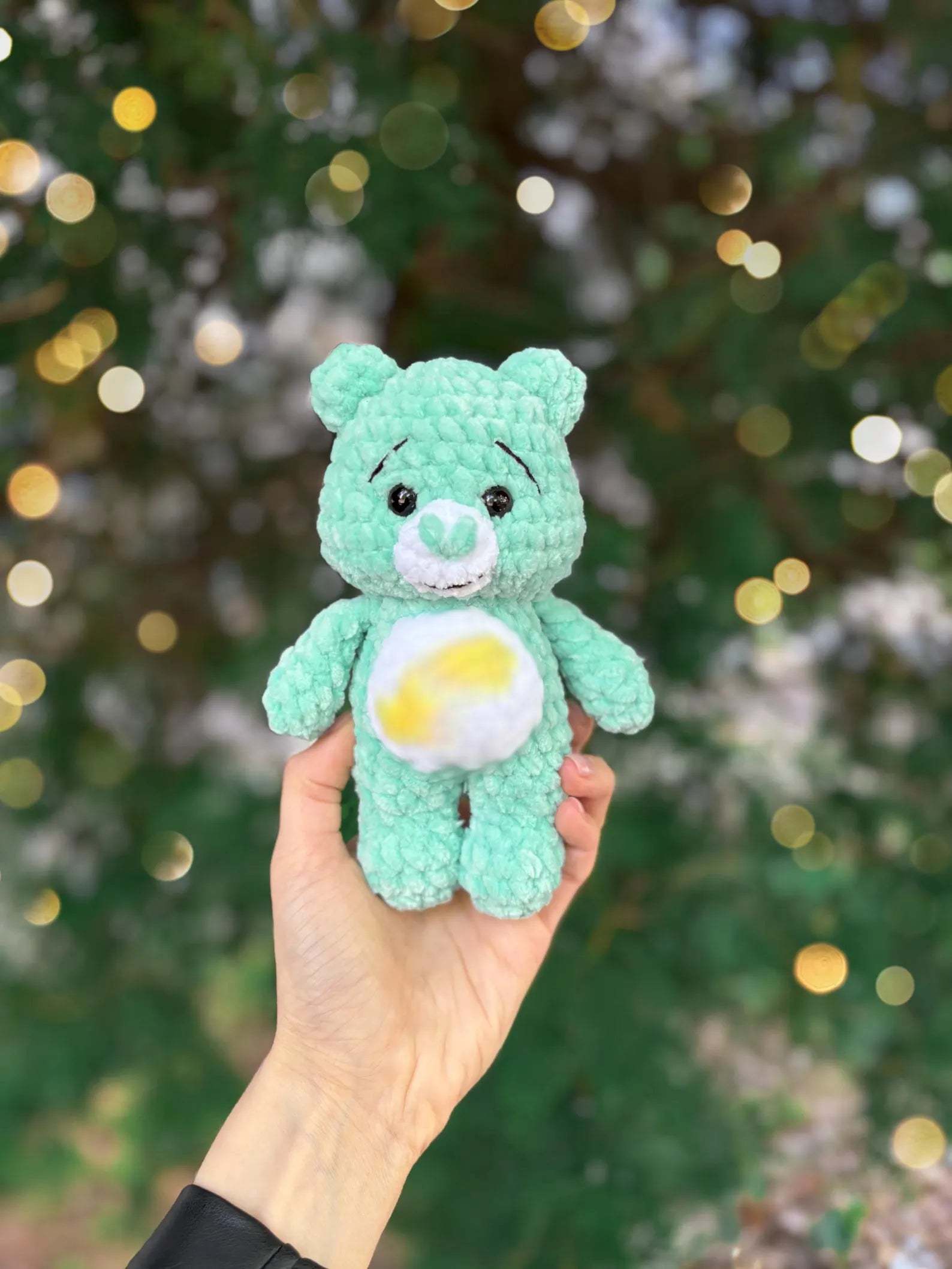 Rainbow Teddy Crochet PDF 🧸🌈💖