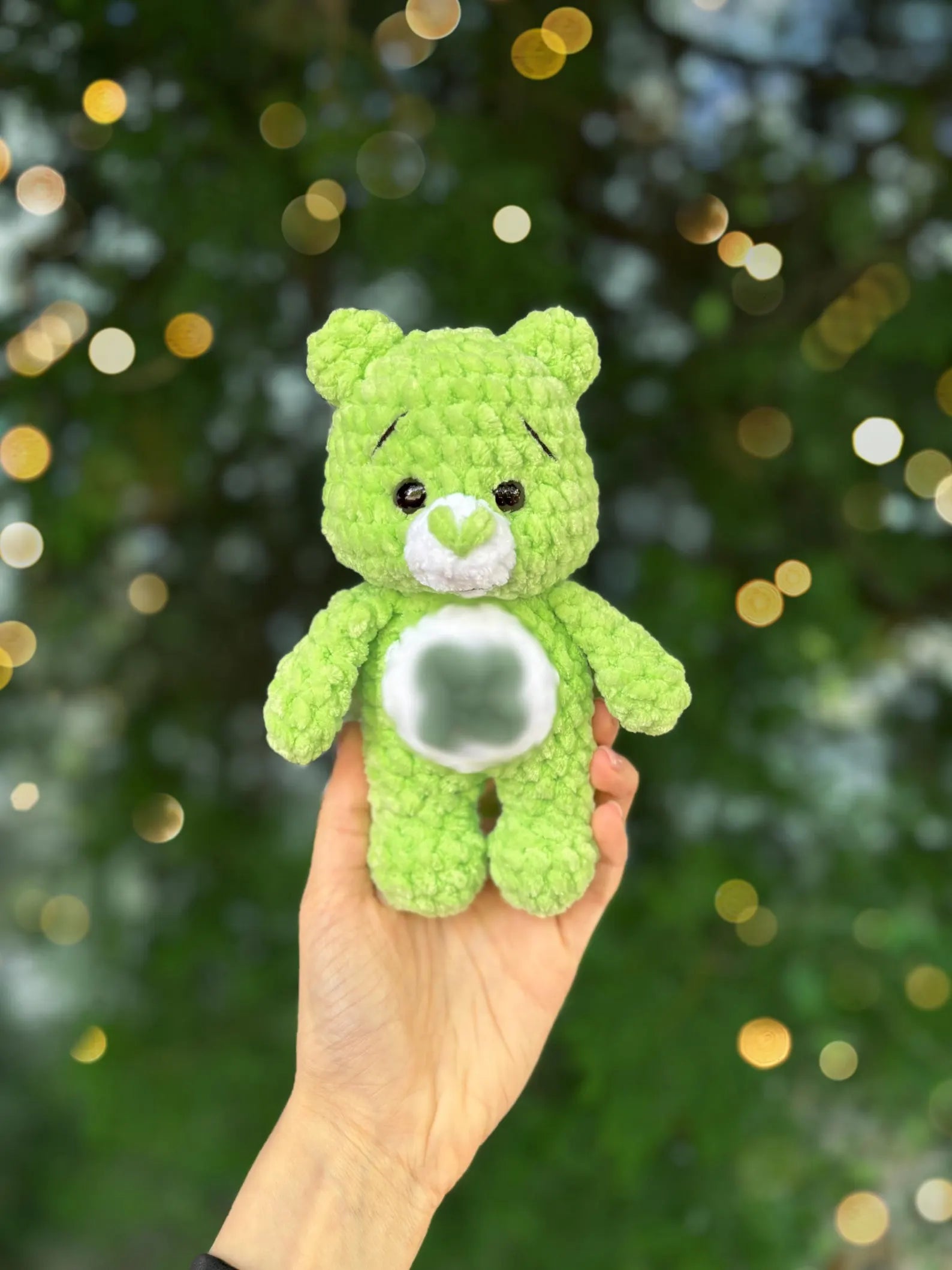 Rainbow Teddy Crochet PDF 🧸🌈💖