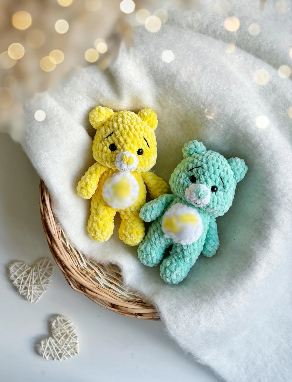 Rainbow Teddy Crochet PDF 🧸🌈💖