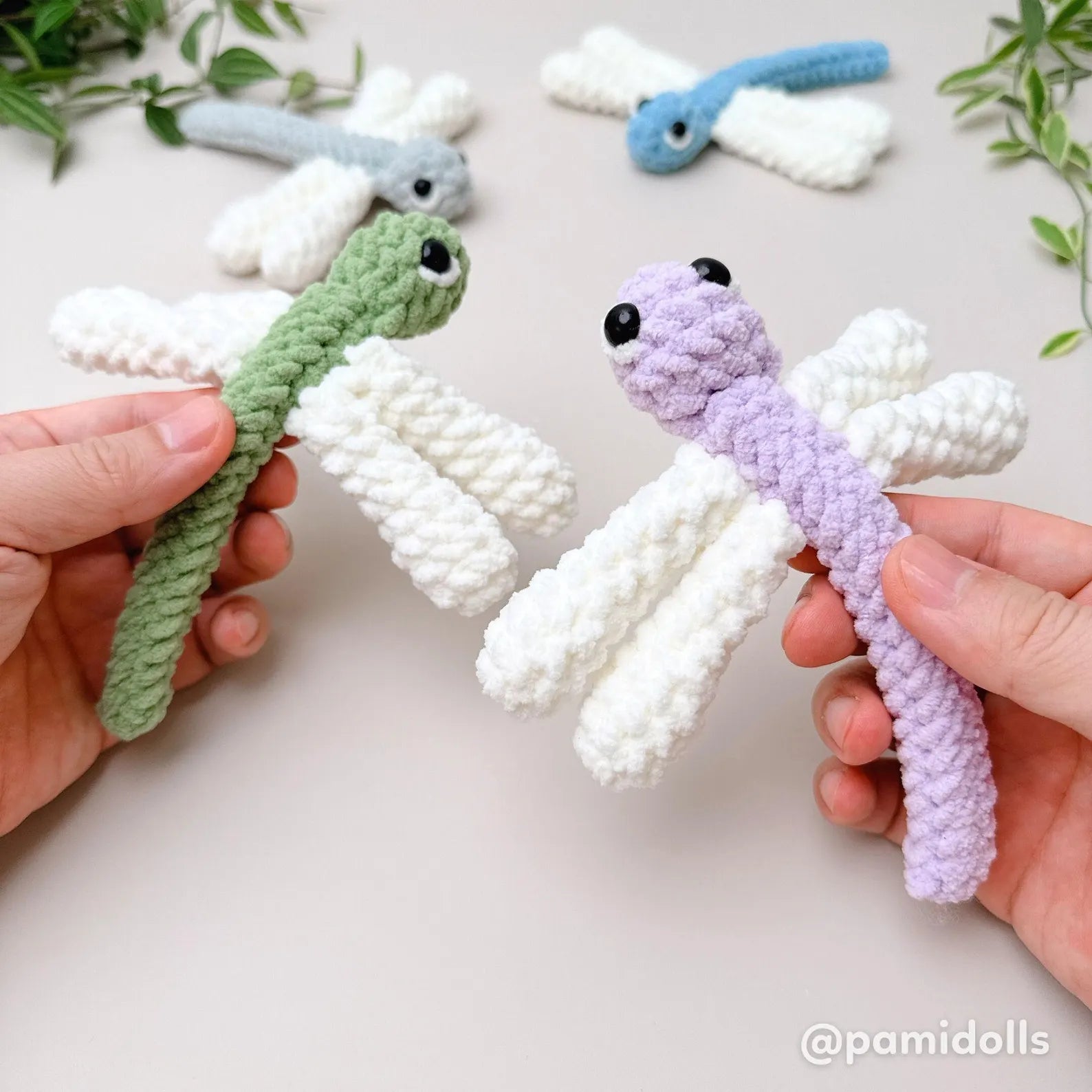 No-Sew Dragonfly Pattern PDF