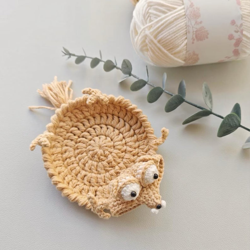 Squirrel Acorn Coaster Pattern pdf