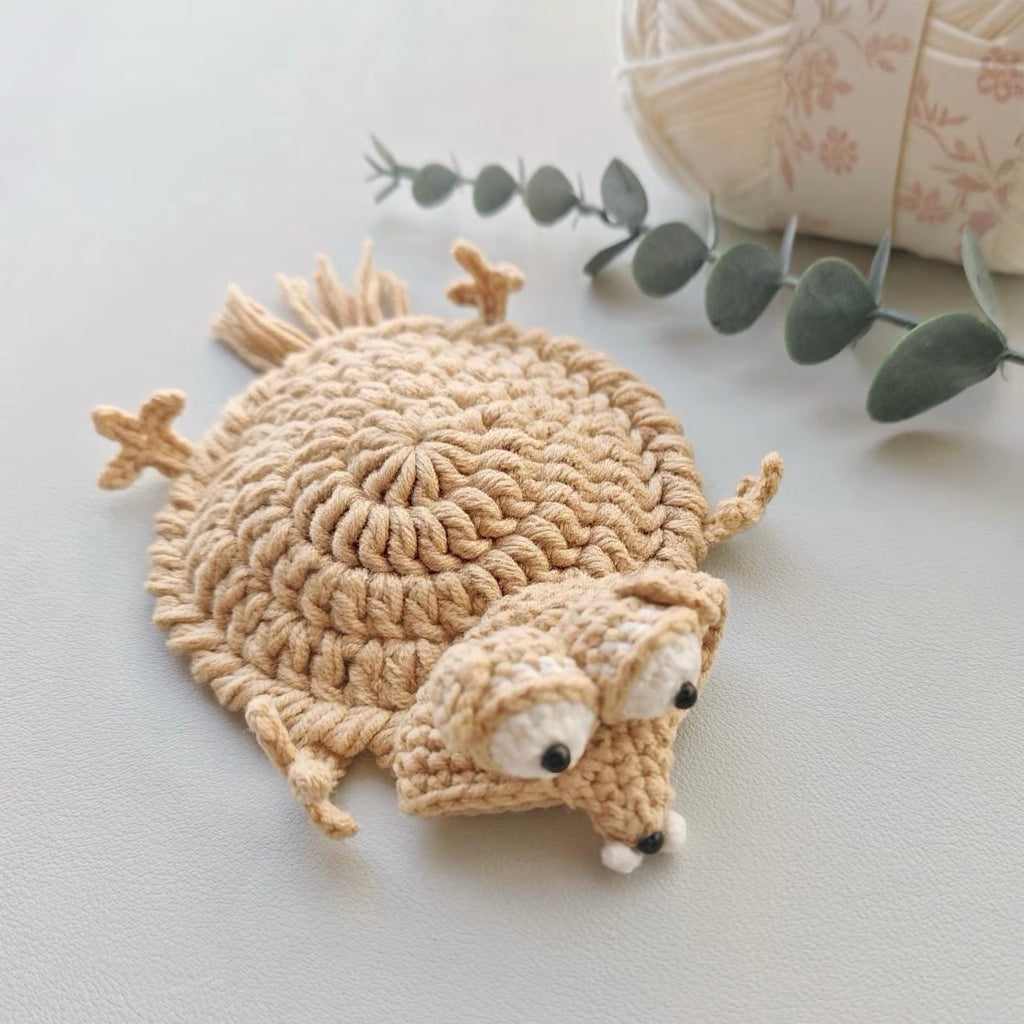 Squirrel Acorn Coaster Pattern pdf