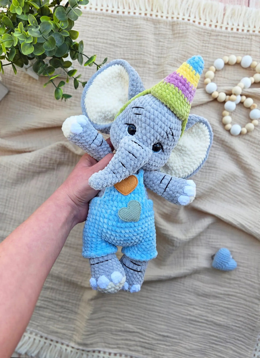 Elephant Crochet Pattern PDF
