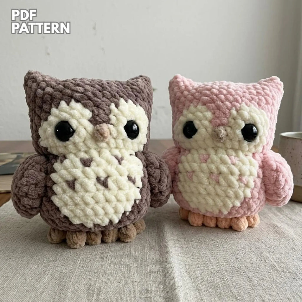 Chunky Owl Amigurumi PDF