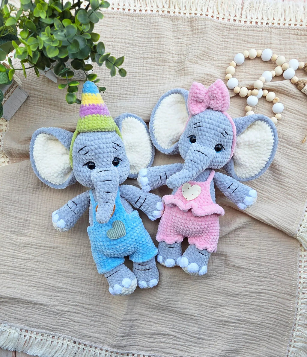 Elephant Crochet Pattern PDF