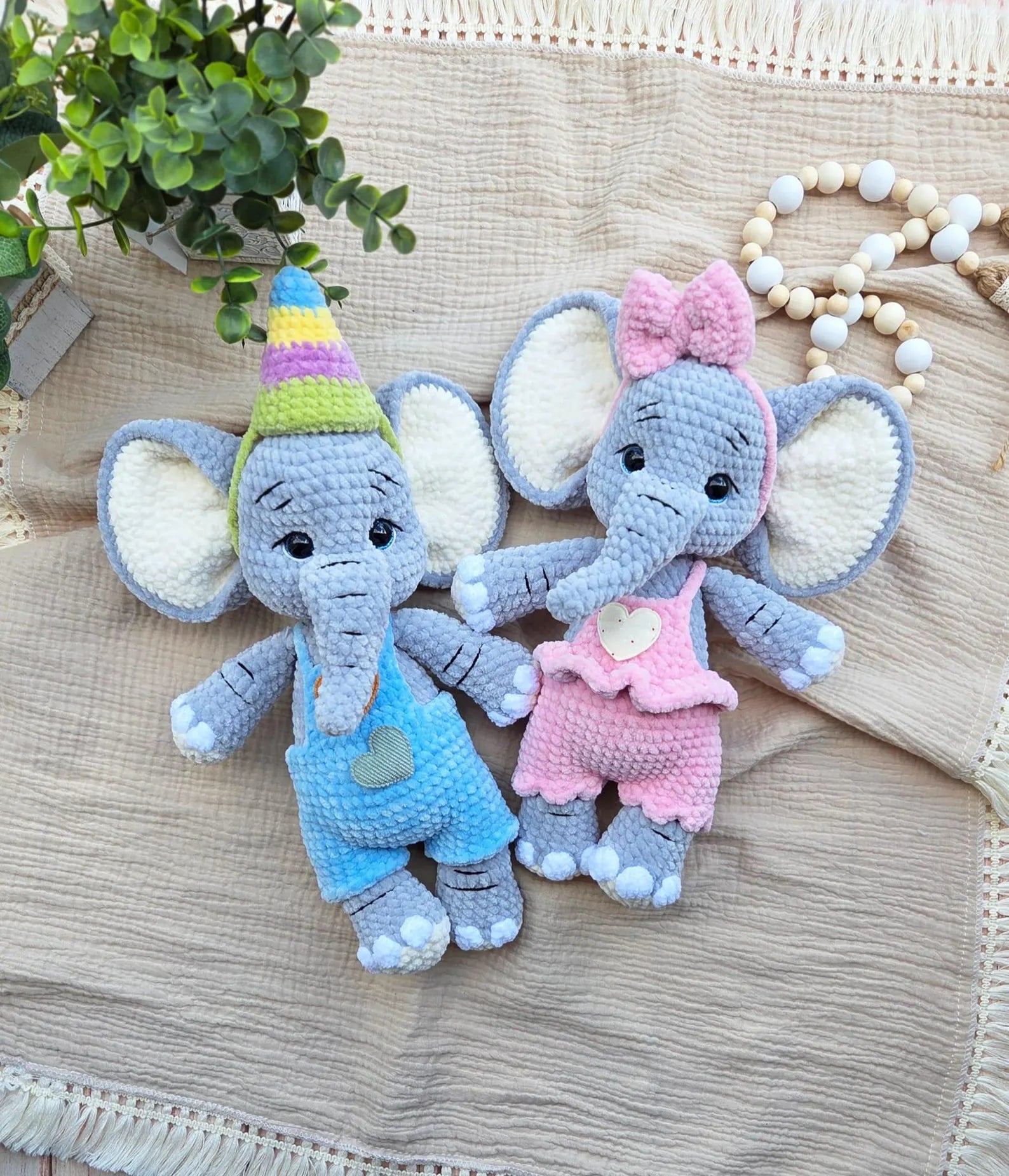 Elephant Crochet Pattern PDF