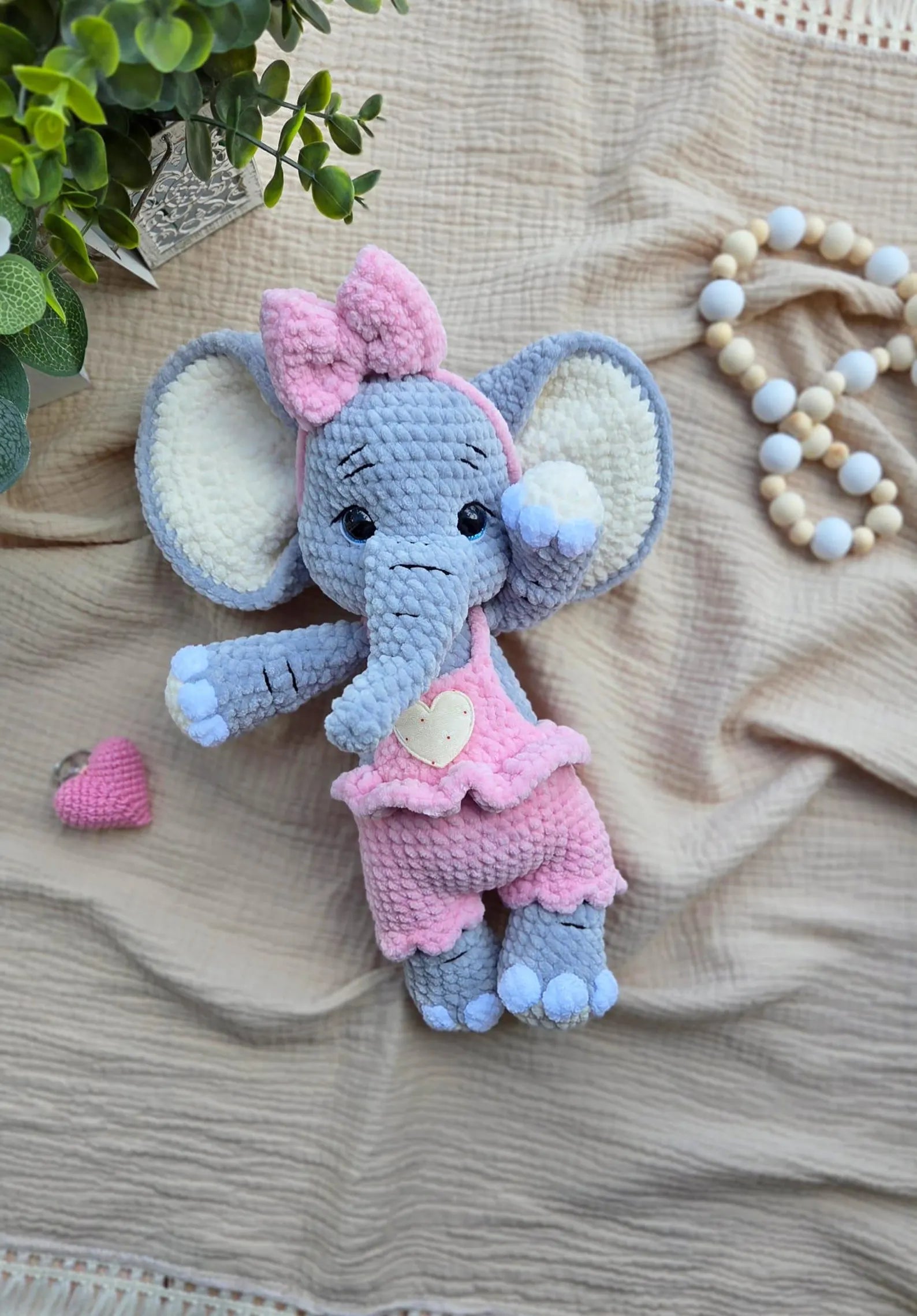 Elephant Crochet Pattern PDF