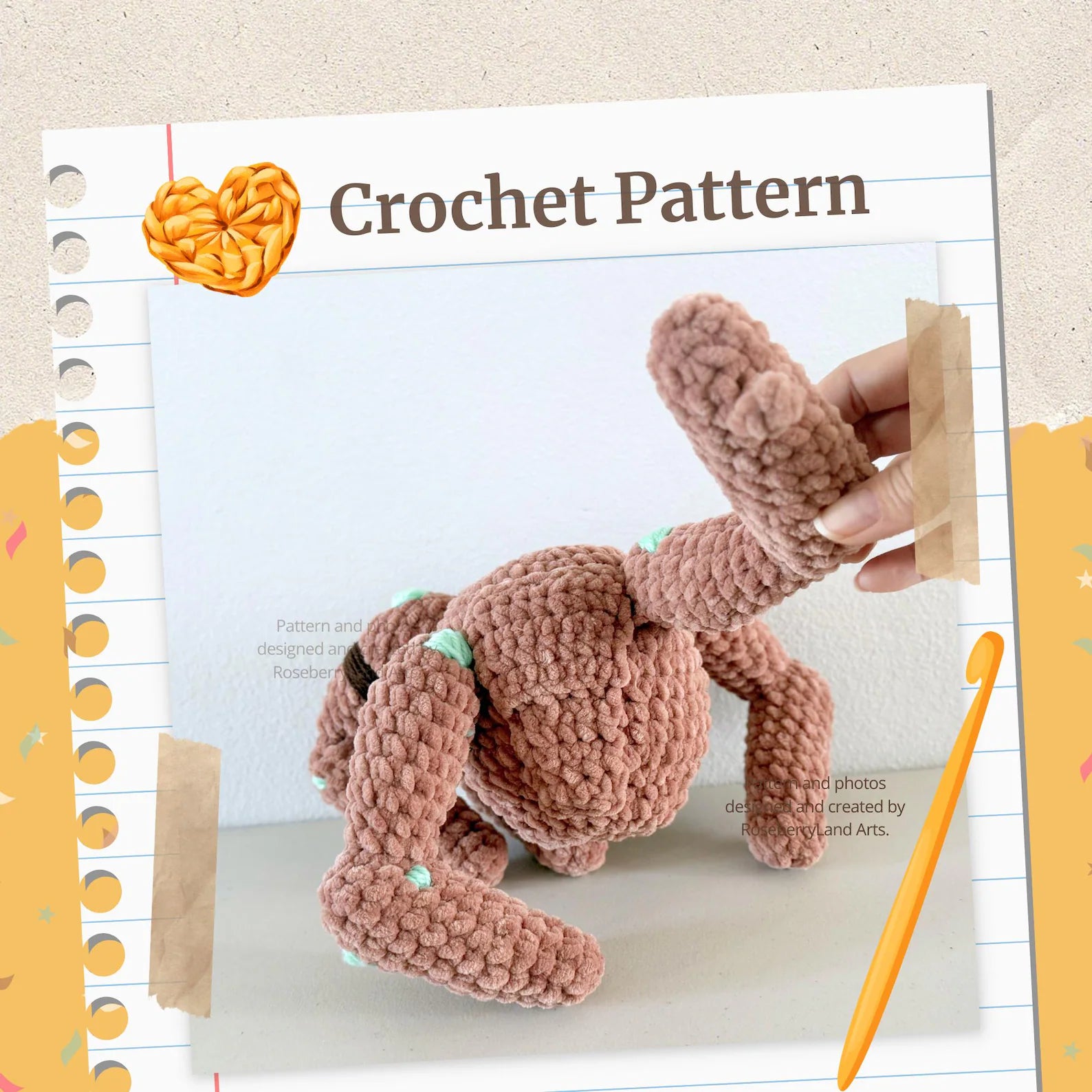 Alien Plush PDF Pattern