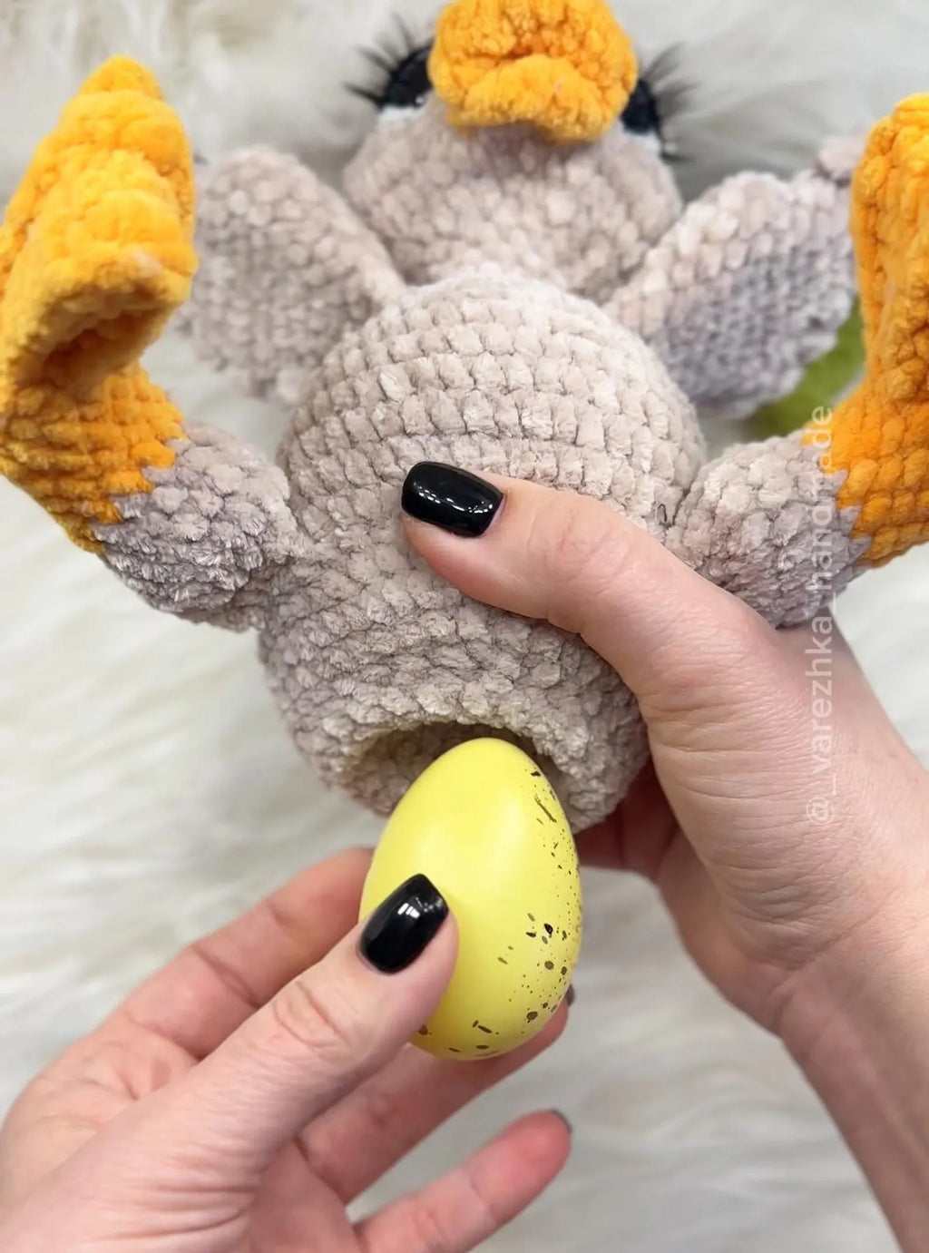 Plush Duck PDF Pattern