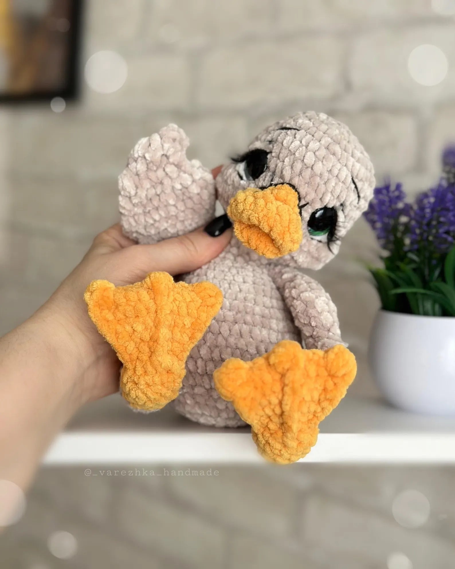 Plush Duck PDF Pattern