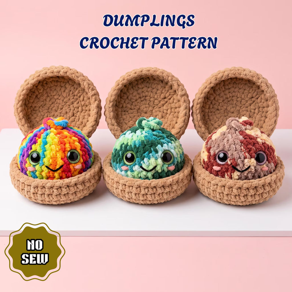 Easy Dumpling Amigurumi PDF