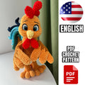 Plush Amigurumi Rooster PDF