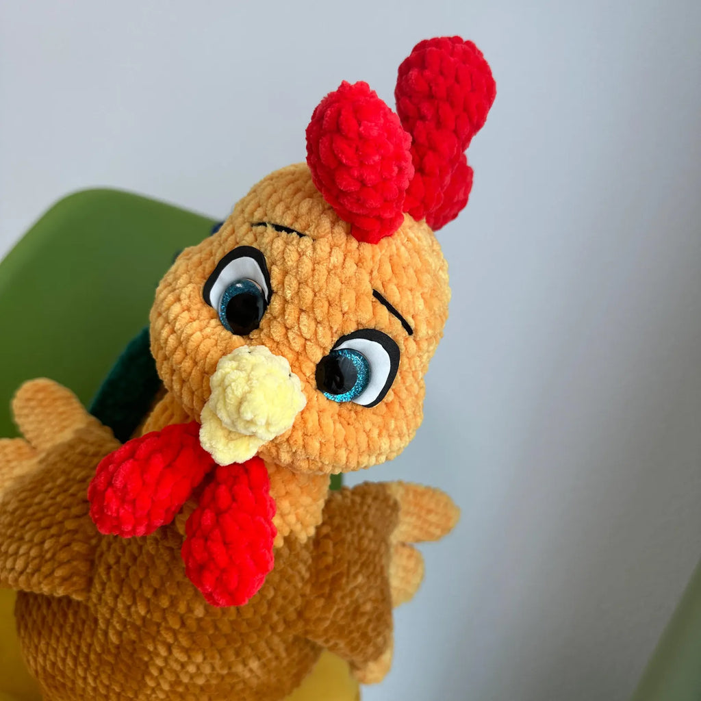 Plush Amigurumi Rooster PDF