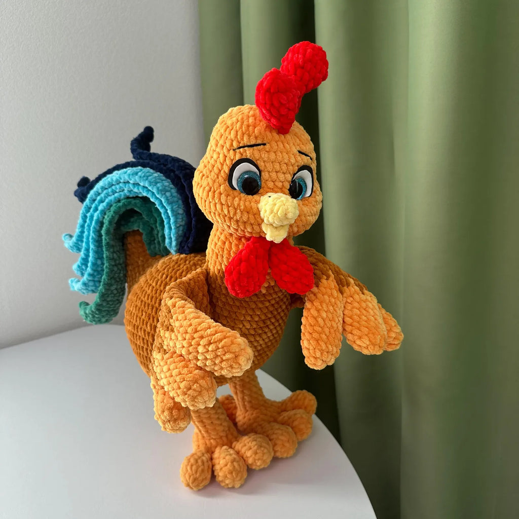 Plush Amigurumi Rooster PDF