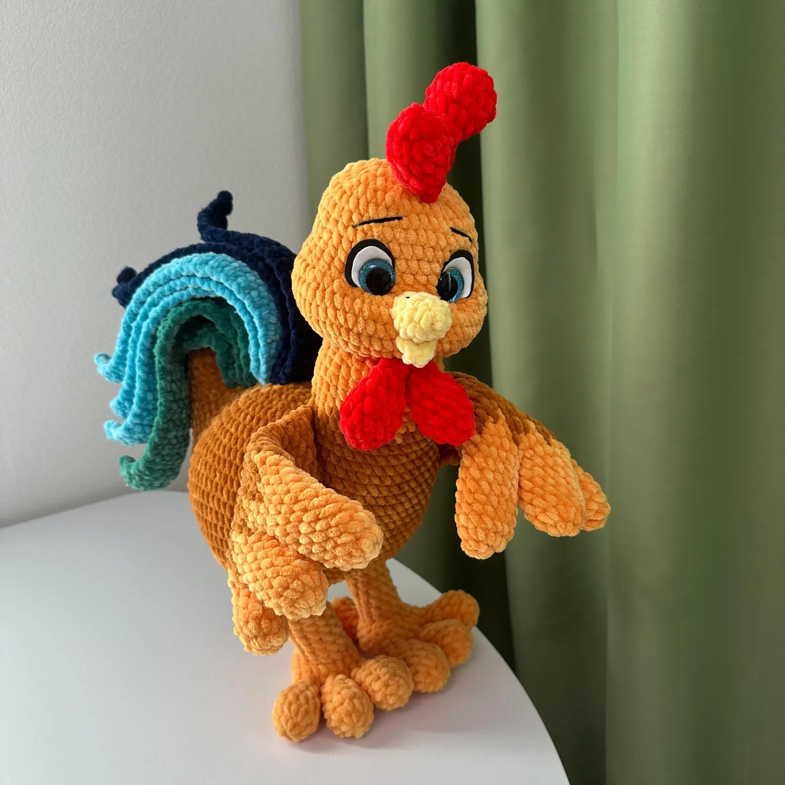 Plush Amigurumi Rooster PDF