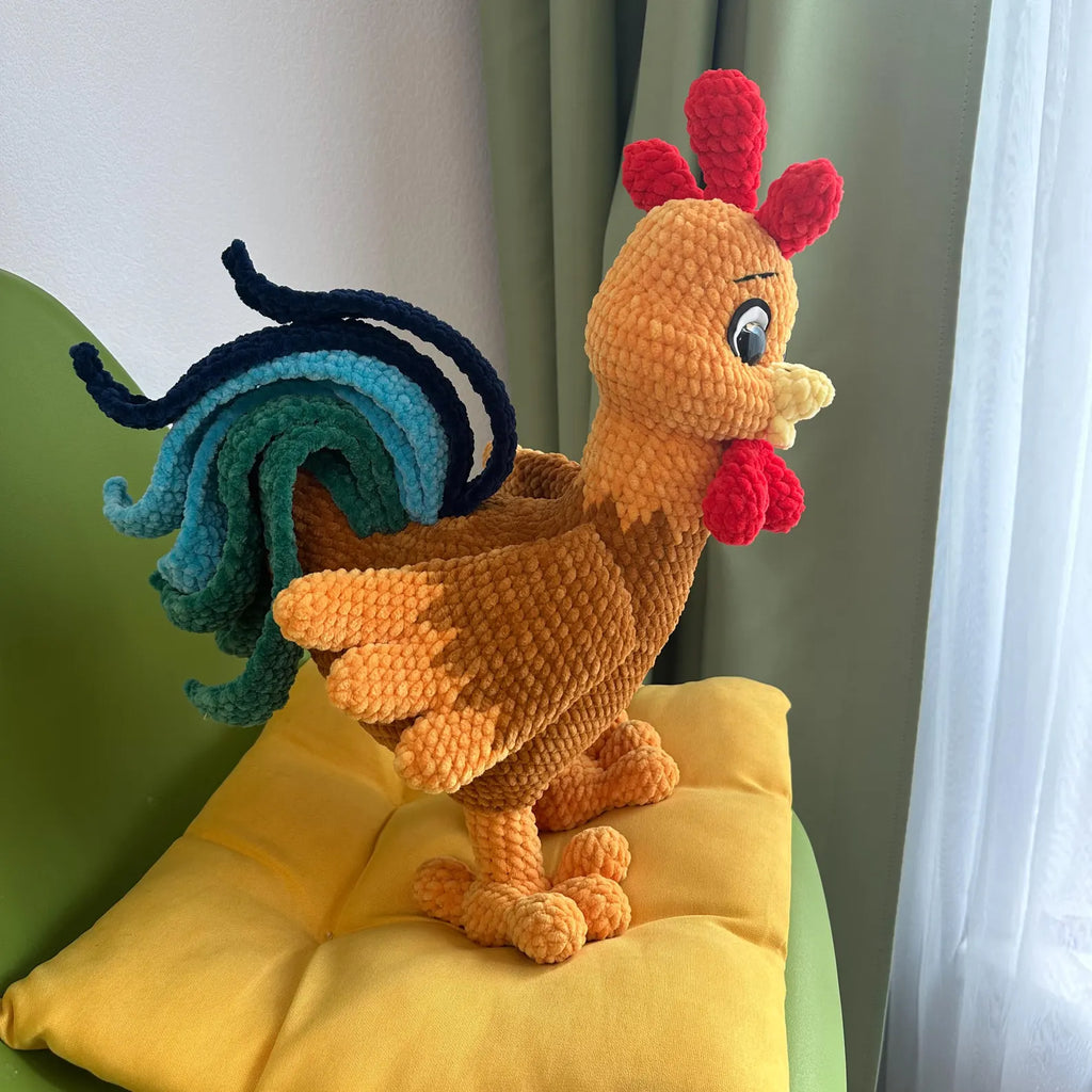 Plush Amigurumi Rooster PDF