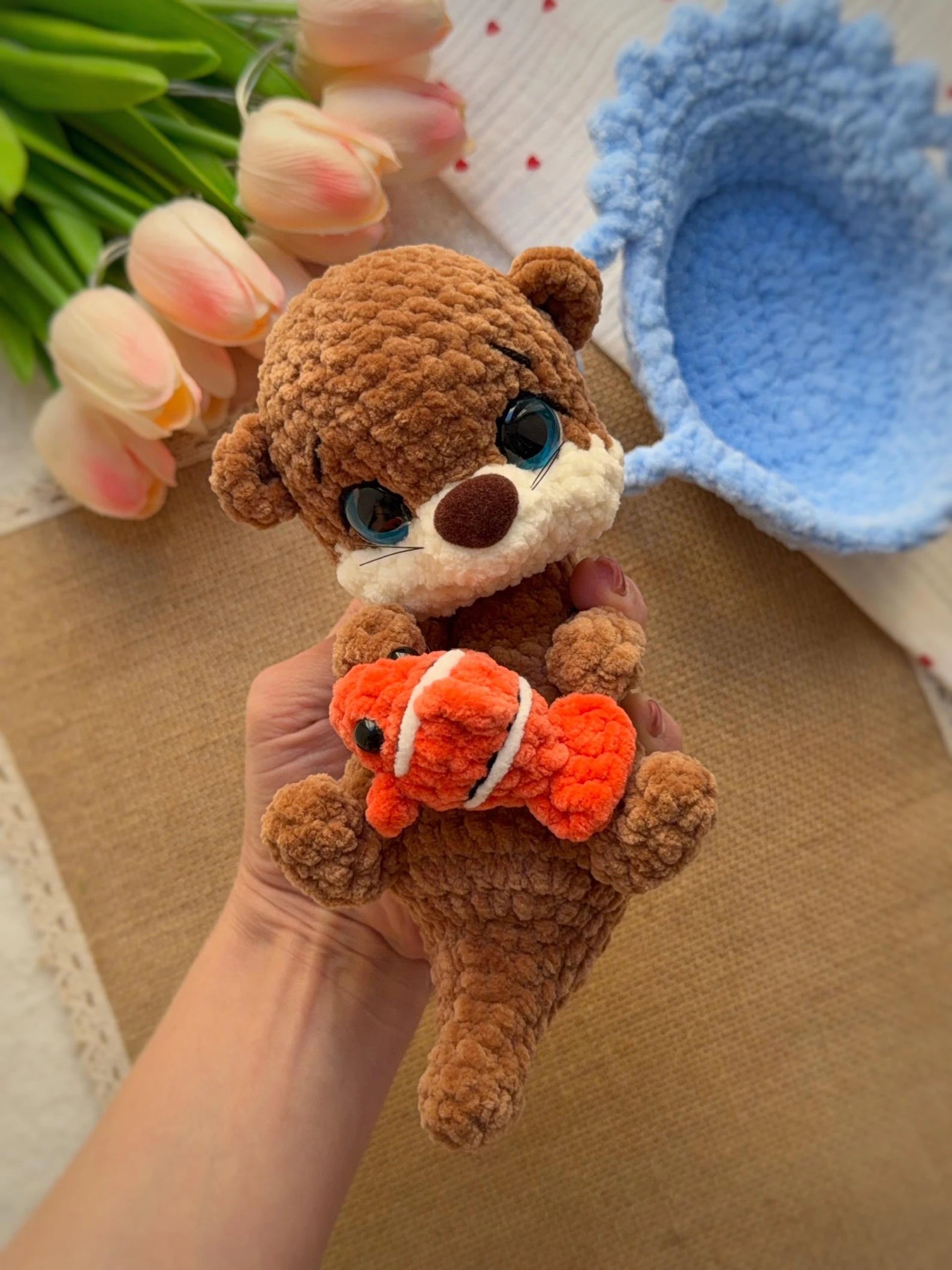 Crochet Pattern «Little otter» PDF