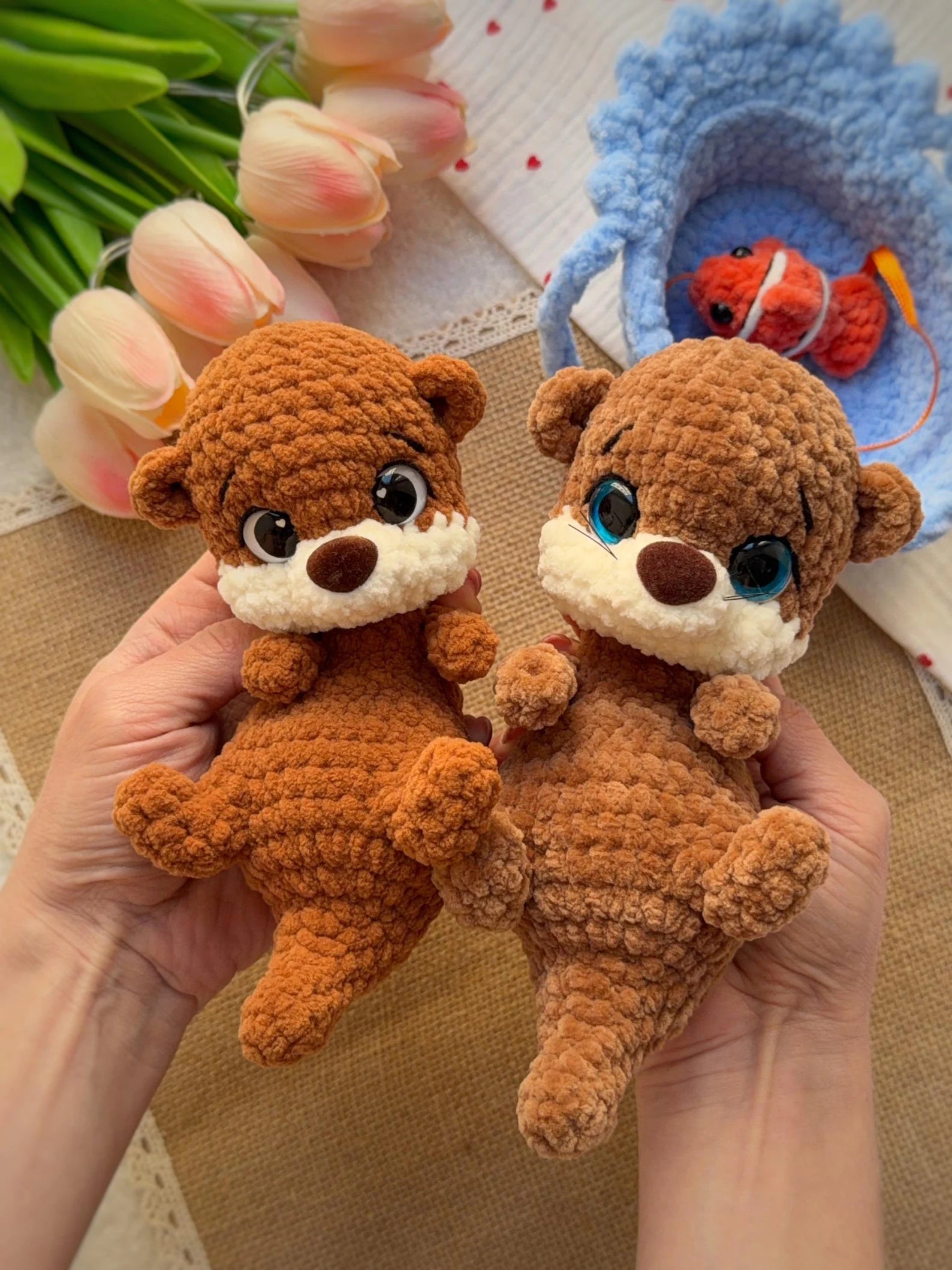 Crochet Pattern «Little otter» PDF