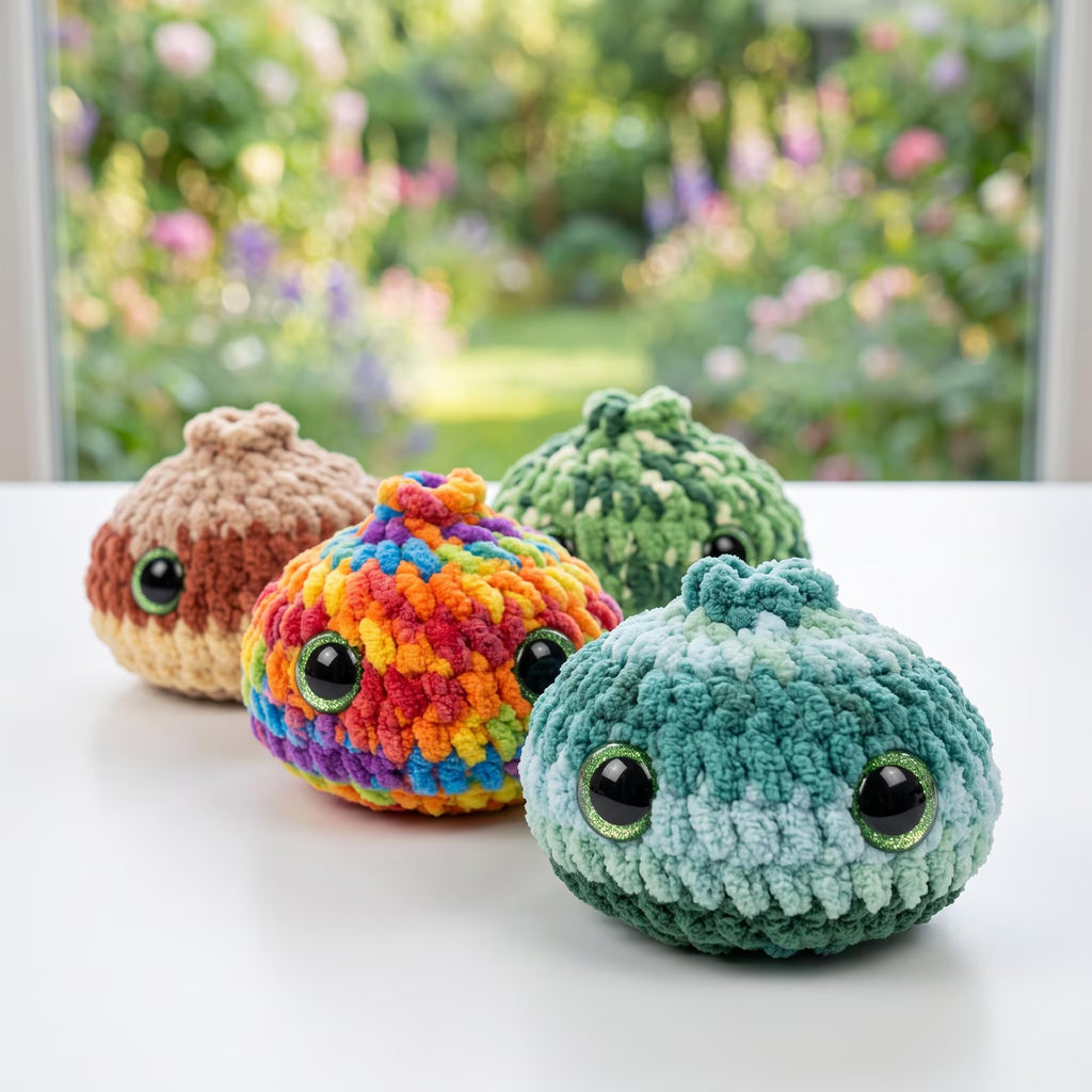 Easy Dumpling Amigurumi PDF