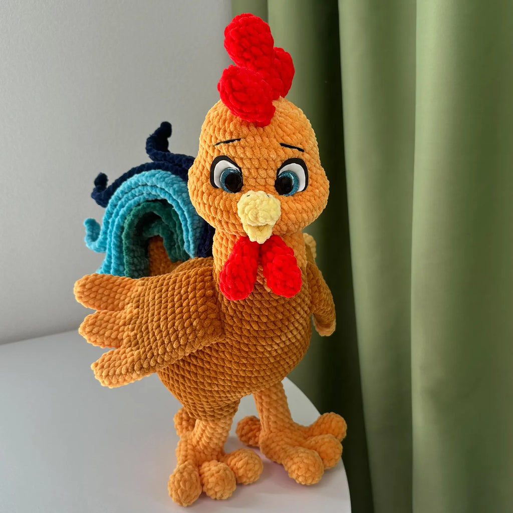 Plush Amigurumi Rooster PDF