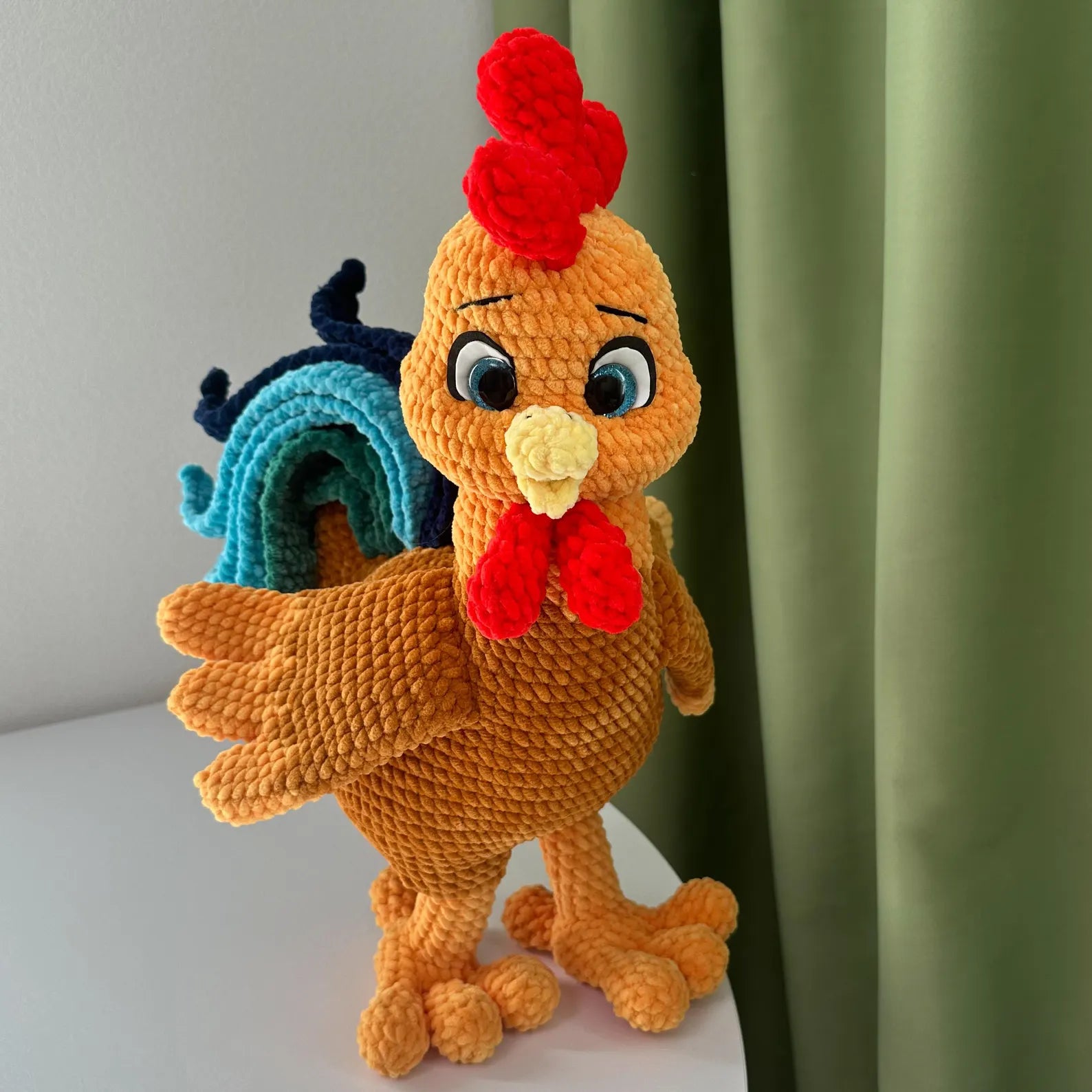 Plush Amigurumi Rooster PDF