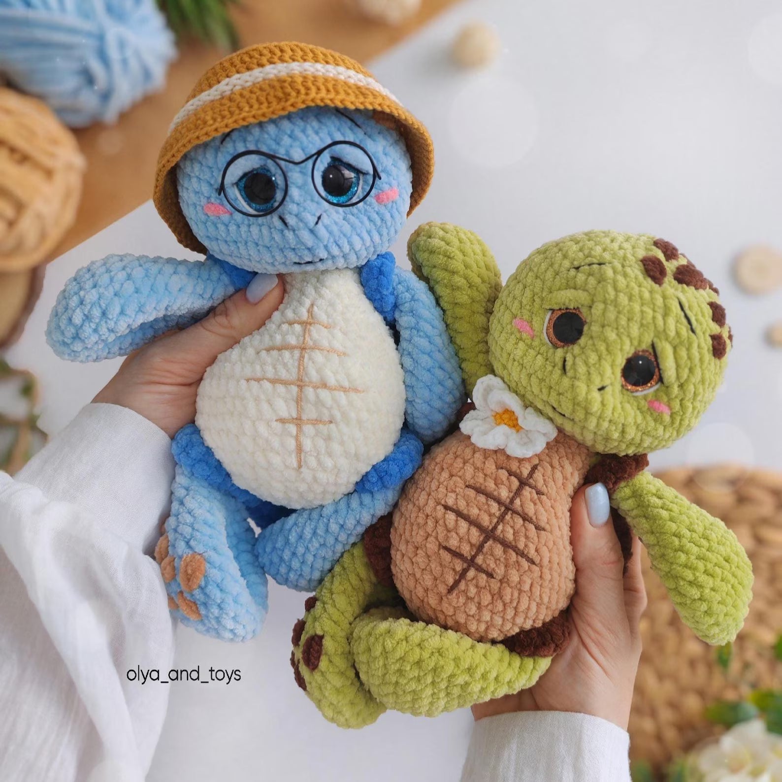 Crochet Turtle Plush PDF