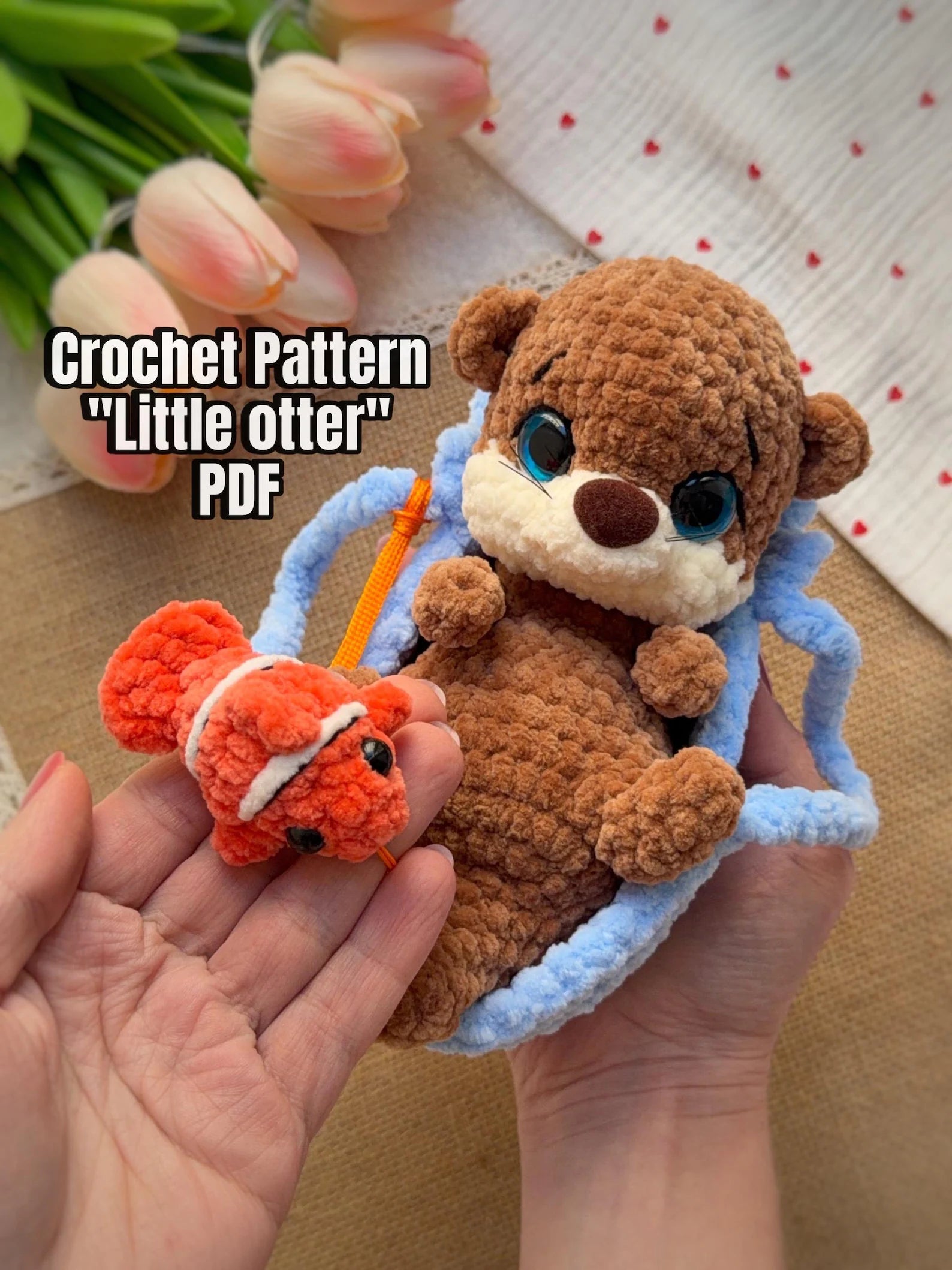 Crochet Pattern «Little otter» PDF