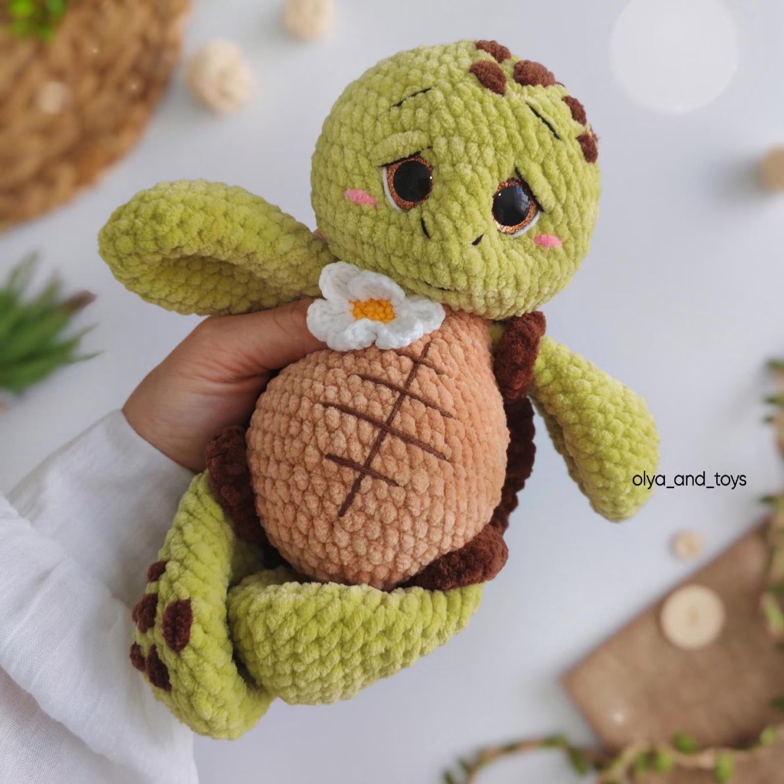Crochet Turtle Plush PDF