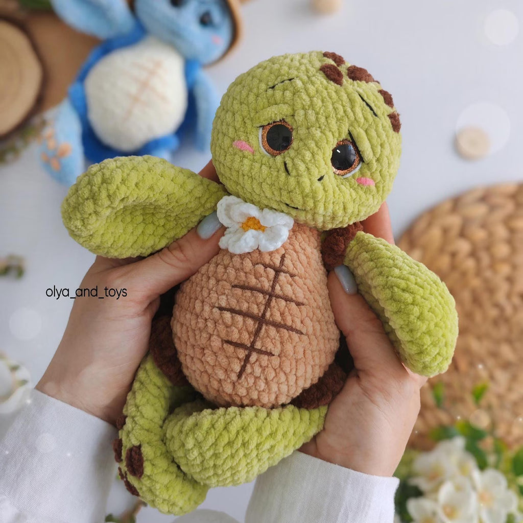 Crochet Turtle Plush PDF