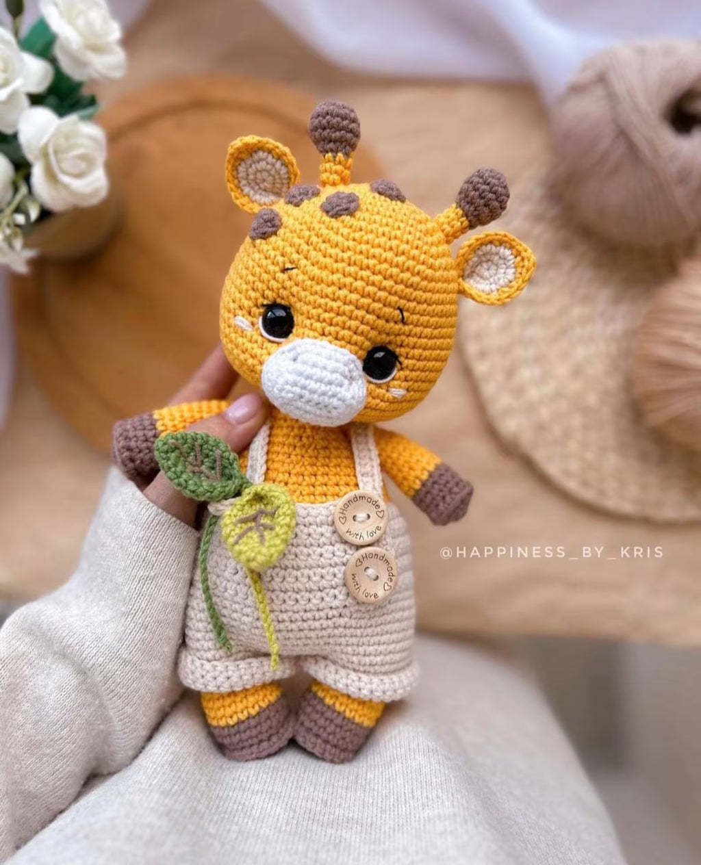Amigurumi Giraffe PDF Pattern 🦒