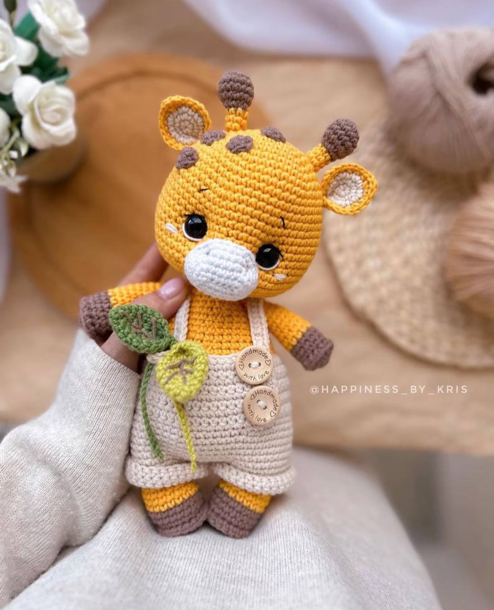 Amigurumi Giraffe PDF Pattern 🦒