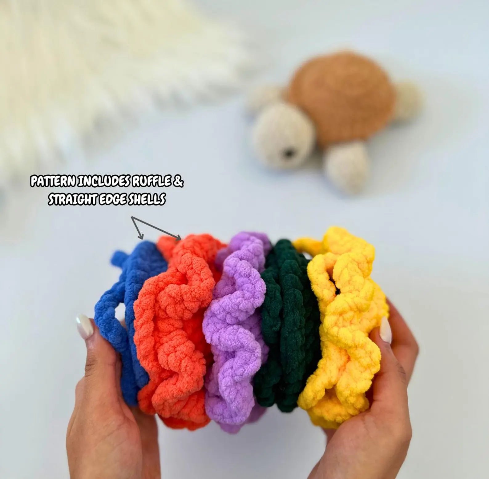 No-Sew Turtle Crochet Pattern PDF 🐢