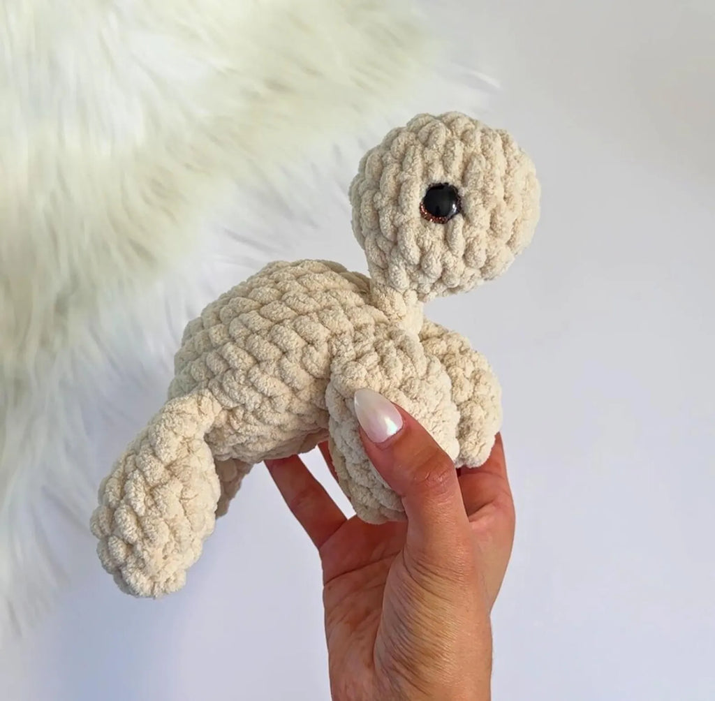 No-Sew Turtle Crochet Pattern PDF 🐢