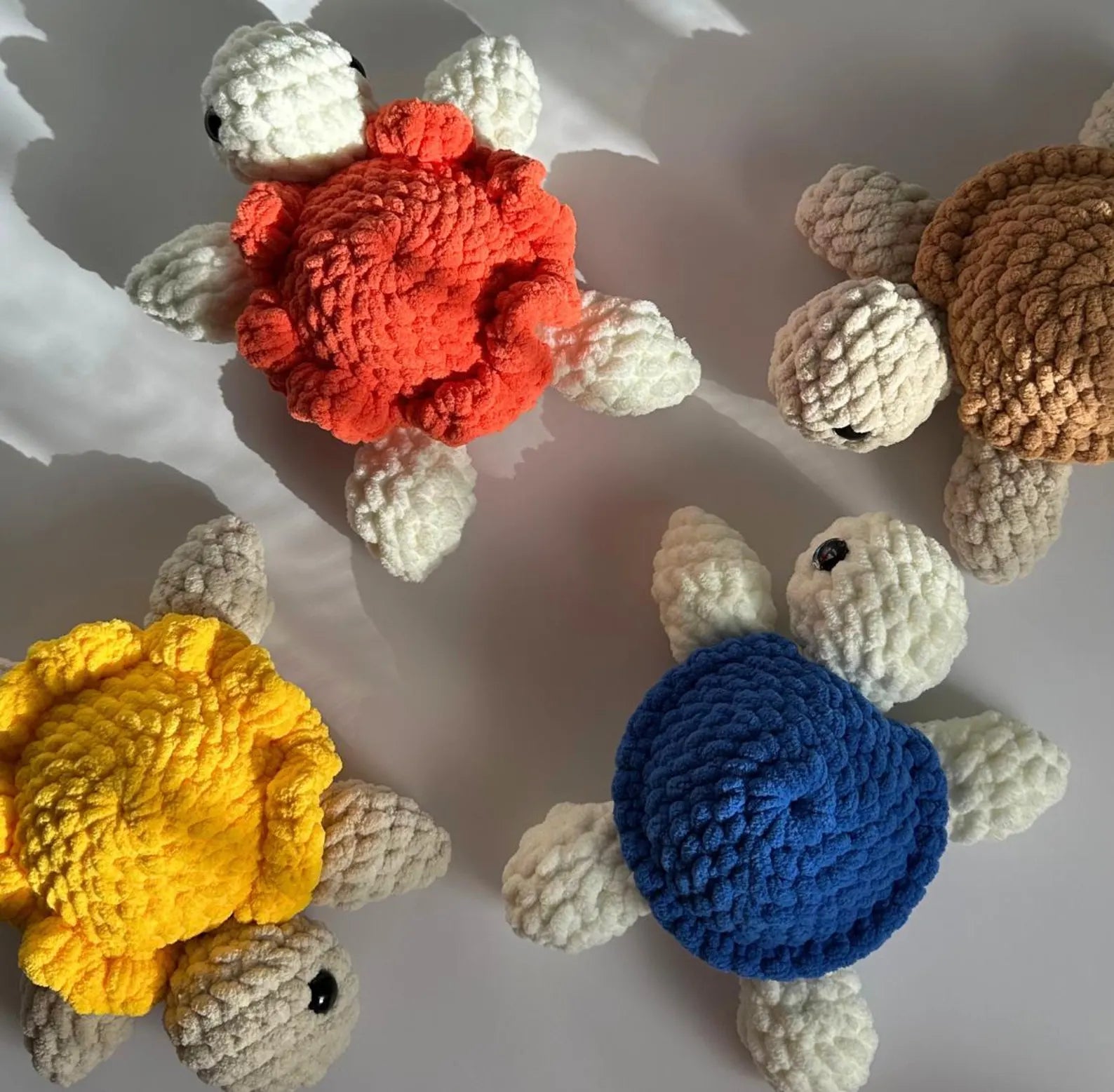 No-Sew Turtle Crochet Pattern PDF 🐢